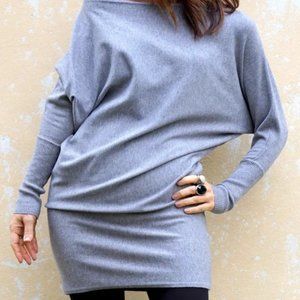 A little glam cashmere dress